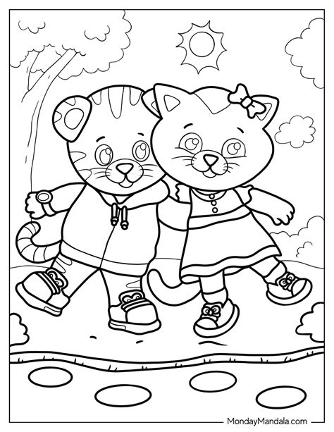 20 Daniel Tiger Coloring Pages (Free PDF Printables)