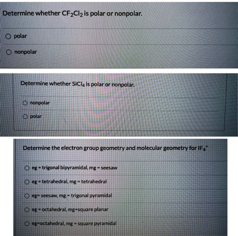 Cf2cl2 Molecular Geometry