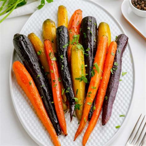 Rainbow Carrots - Quick, Easy, Maple-glazed