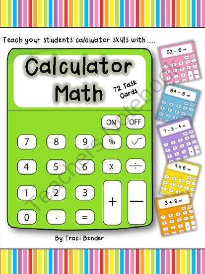 9 best Maths: Calculator Activities images on Pinterest | Calculator, Classroom ideas and 4th ...