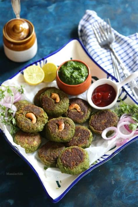 Hara Bhara Kabab (Air Fryer and Stove Top Method Included) – Masalachilli