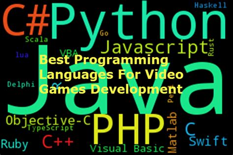 Best Programming Languages For Video Games Development