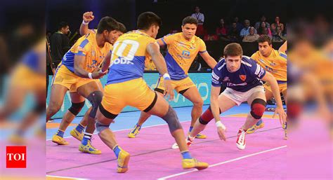 Vivo Pro Kabaddi: Dabang Delhi defeat Tamil Thalaivas for second win ...