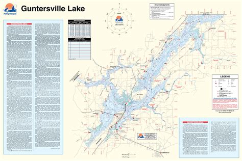 Maps Of Lake Guntersville