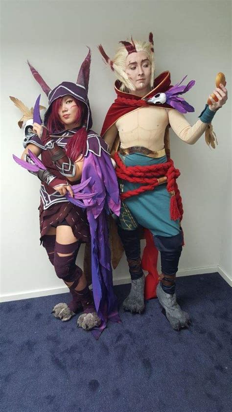 Xayah and Rakan ⚘ | Cosplay Amino