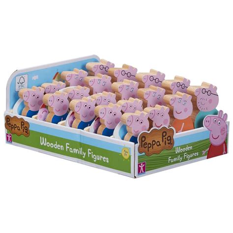 Peppa Pig Wooden Family Figures - Toys from Character