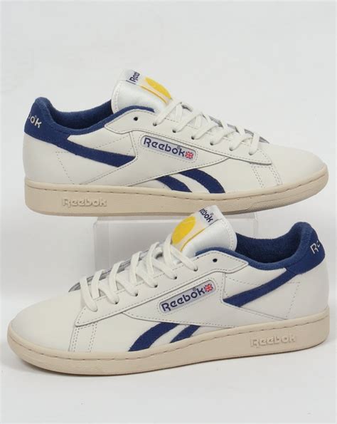 Reebok NPC UK Trainers Chalk White/Blue,shoes,vintage,retro