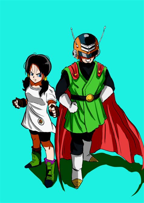 Videl and The Great Saiyaman by OPojitibu on DeviantArt