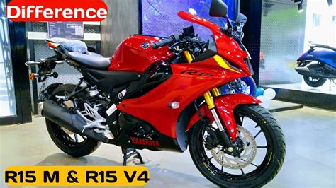 Yamaha R15 V4 Metallic Red || Difference Between R15 M & R15 Version 4. ...