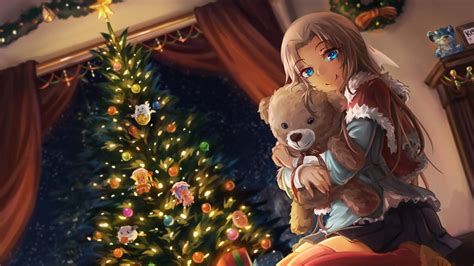 Anime Christmas Background