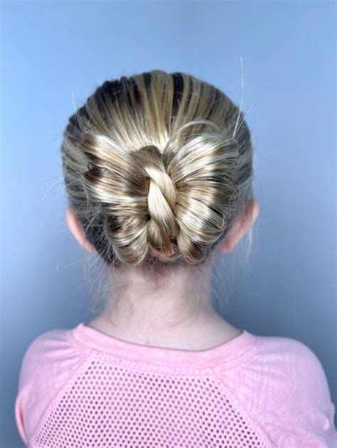 Butterfly Bun Hairstyle - Stylish Life for Moms