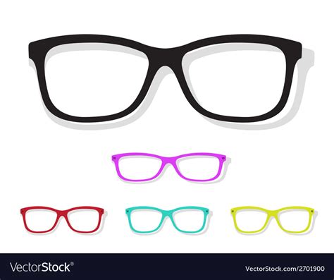 Glasses Royalty Free Vector Image - VectorStock