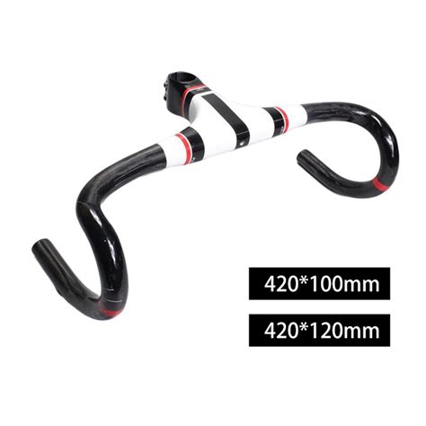 Integrated Handlebar Accessories Cycling Racing with Stem Bike Drop Bar ...