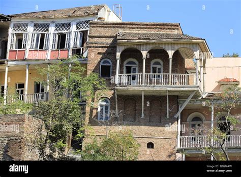 Old Town of Tiflis, Tbilisi, Georgia Stock Photo - Alamy