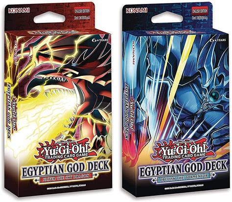 Buy Yu-Gi-Oh! TCG: Egyptian God Decks: Slifer The Sky Dragon, Obelisk The Tormentor Online at ...