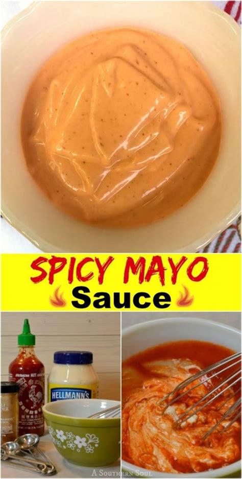 Spicy Mayo Sauce - A Southern Soul