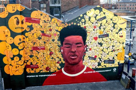 New Marcus Rashford mural created to support Manchester United star ...