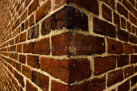 Corner of a Brick Wall stock photo. Image of brick, mason - 13975776