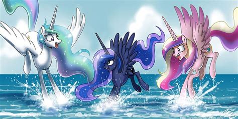 Princess Luna And Celestia And Cadence Wallpaper