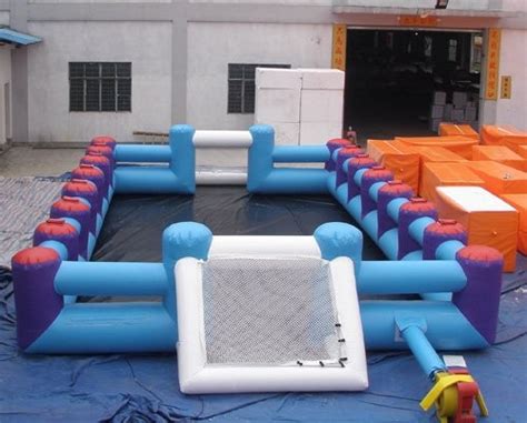 Safe Giant Soccer Field Inflatable Football Playground Indoor ...