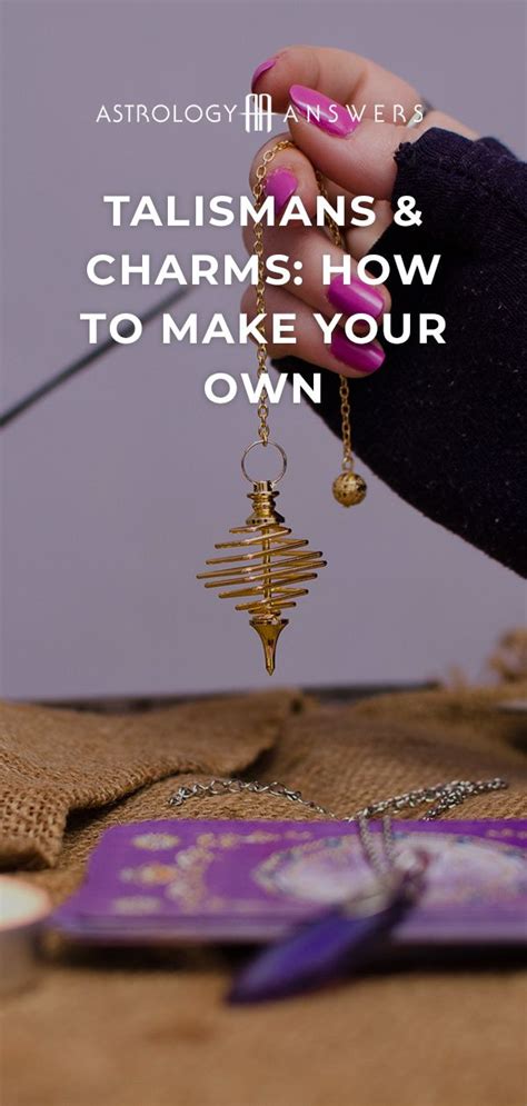 Talismans & Charms: How to Make Your Own | Astrology Answers | Magick ...