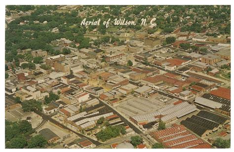 Aerial View of Wilson, N.C.