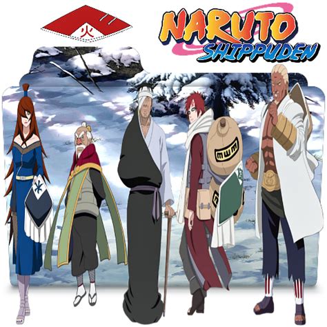 Naruto Shippuden Arc 6 Five Kage Summit Folder by bodskih on DeviantArt