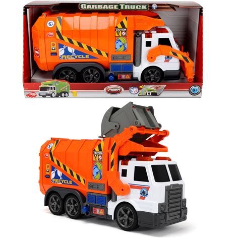 Dickie Toys Action Series 16" Garbage Truck - Walmart.com