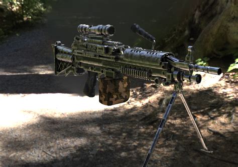 Heavy Machine Gun | CGTrader