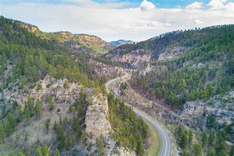 South Dakota Road Trip 3 Day Itinerary - Spearfish Canyon Scenic Drive ...