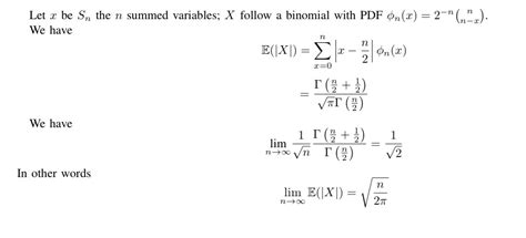 Solved – Expectation of the absolute value in a sequence of Bernoulli trials – Math Solves ...