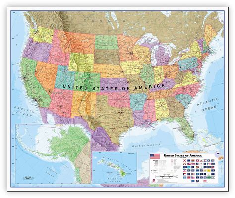 Map Of Usa Images – Topographic Map of Usa with States