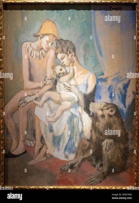 Acrobat Family by Pablo Picasso, 1905 Stock Photo - Alamy