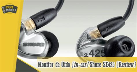 Los mejores Monitores de Oido Shure SE425 【REVIEW】