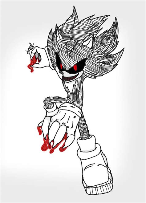 Sonic.exe (FanArt) by theperu on DeviantArt