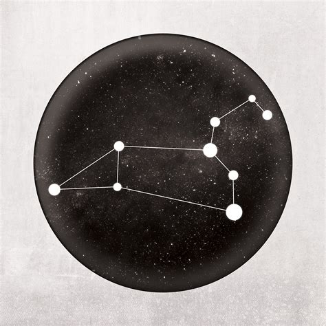 Leo Constellation Art Print - Zodiac Constellations - Touch of Modern