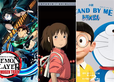 Top 10 Highest-Grossing Anime Movies Ranked As Of 2021