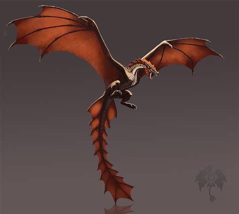 ArtStation - Wyvern, Alisa/Olena Zhuravlova | Mythical creatures art ...