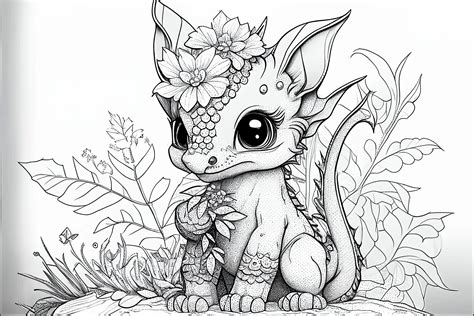 20 Cutest Baby Dragon Coloring Pages for Kids - Free & 2023