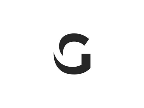 G | G logo design, Text logo design, Logo design inspiration