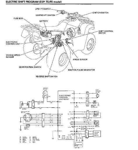 2002 Honda Rancher 350 Es Wiring Diagram - Wiring Diagram and Schematic