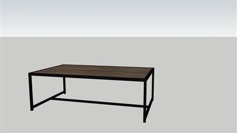 Industrial Coffee Table | 3D Warehouse