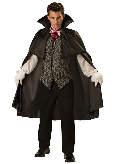 Renaissance Medieval Scary Vampire Cosplay Costume For Men Adult ...