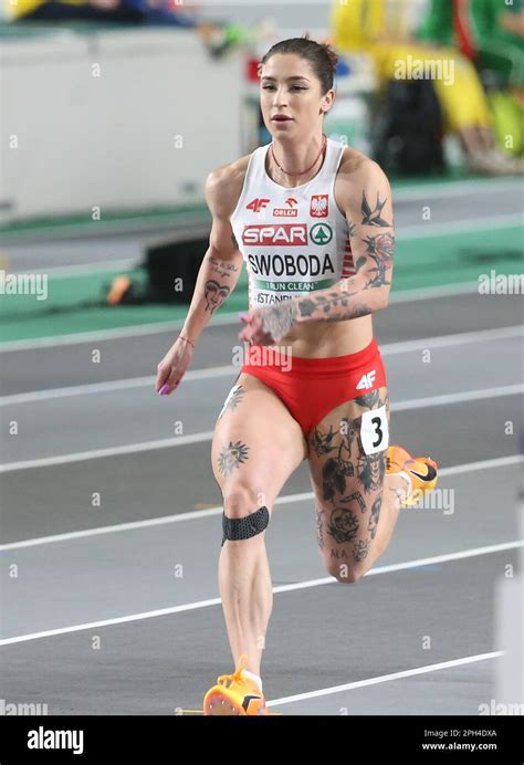 Ewa SWOBODA of Poland 60m Women Semi-Final during the European ...