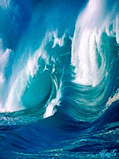 Pin by Kevin Kennedy on BEAUTIFUL G I F 'S on Pintrest. | Waves, Ocean waves, Beautiful ocean