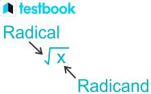 Radicand & its Difference with Radical and Index with Examples