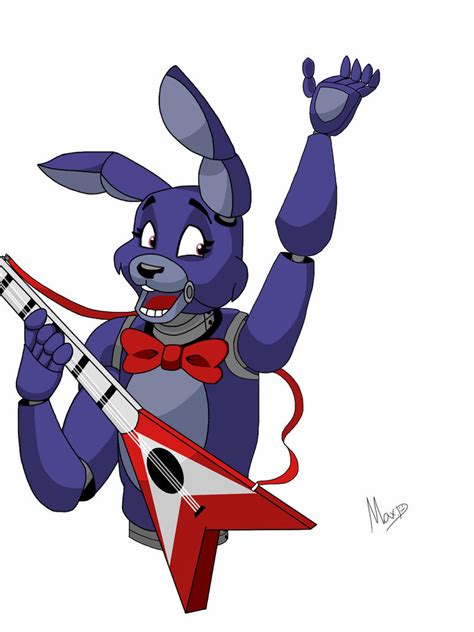 FNAF Bonnie FanArt by ASpaceLlama on DeviantArt