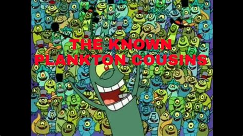 SpongeBob SquarePants: The Known Plankton Cousins - YouTube