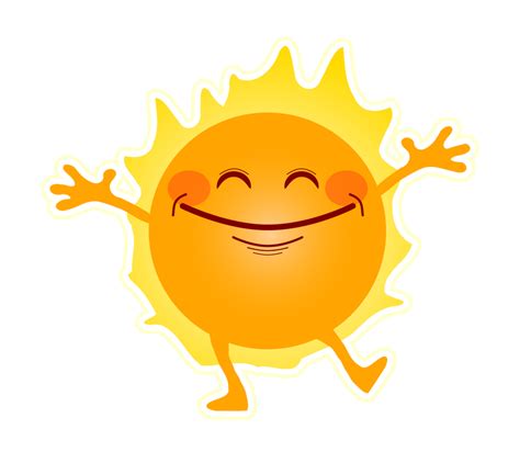 Happy Sunshine Vector Clipart image - Free stock photo - Public Domain photo - CC0 Images