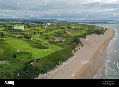 The Open at Royal Portrush Northern Ireland Stock Photo - Alamy